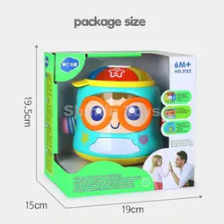 تعادلی موزیکال هولا تویزHappy Baby Soother & Activity Toy 3122