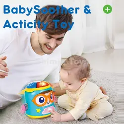 تعادلی موزیکال هولا تویزHappy Baby Soother & Activity Toy 3122