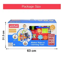 واکر قطار وین فانWalker Ride-on Learning Train 008030