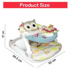 واکر و صندلی طرح جغد وین فانOwl Sit To Walk 805200