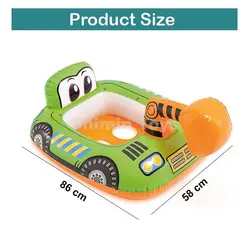 شناور بادی شورتی کودک – ( بیل مکانیکی ) اینتکسPolice tube intex 59586