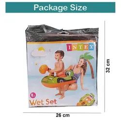 شناور بادی شورتی کودک – ( بیل مکانیکی ) اینتکسPolice tube intex 59586