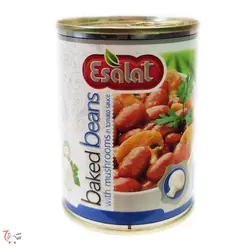 کنسرو لوبیا و قارچ اصالت