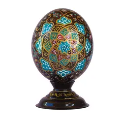 تخم شتر مرغ رومیزی مینیاتوری