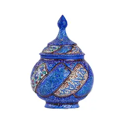 شکلات خوری میناکاری مس 15 سانتی