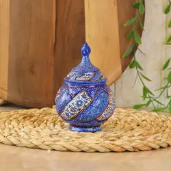 شکلات خوری میناکاری مس 15 سانتی