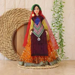 عروسک دکوری قشقایی شیرازی