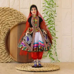 عروسک سنتی قاجاری 50 سانتی