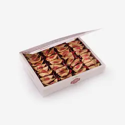 گز لقمه طرح خشتی ۲۸ درصد بادام