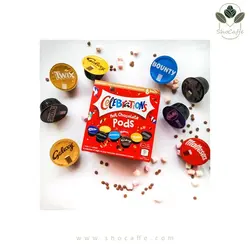 کپسول قهوه دولچه گوستو هات چاکلت مدل Celebration