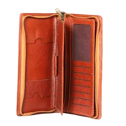 کیف دسته چک چرم طبیعی کد HB-11