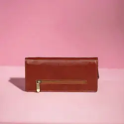 کیف دسته چک چرم طبیعی کد HB-09