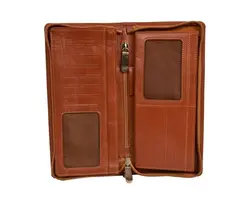 کیف دسته چک چرم طبیعی کد HB-09