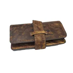 کیف جاکلیدی چرم شتر کد 10