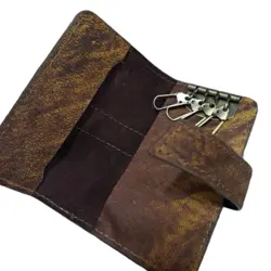 کیف جاکلیدی چرم شتر کد 10