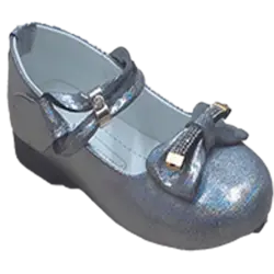 کفش اسپرت دخترانه مدل نیلوفر کد 619 رنگ طوسی