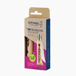 چاقو Opinel مدل N°10 Corkscrew Bottle Opener