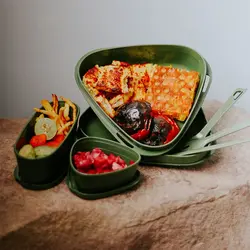ست ظروف 8 تکه LifeCamp مدل LunchKit