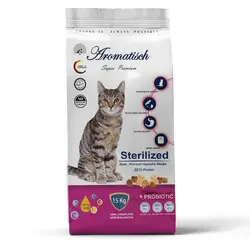 گربه عقیم شده Sterilized طعم سبزیجات و گوشت اردک