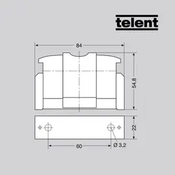 ابزار پرس کریمپ فیبر نوری telent