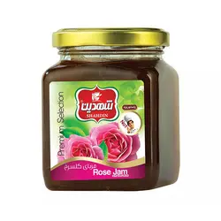 مربا گل سرخ 330 گرمی شهدین