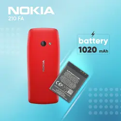 گوشی موبایل نوکیا مدل 210 FA دو سیم‌ کارت