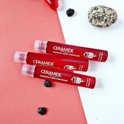 فیلر درمانی تخلخل مو فارم استی یک عددی FARMSTAY Ceramide Damage Clinic Hair Filler
