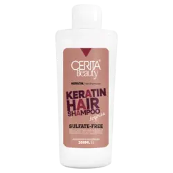 شامپو بدون سولفات موهای کراتینه سریتا بیوتی Cerita Beauty Keratin Hair Shampoo 200ml