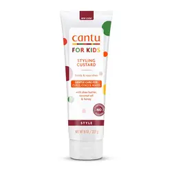 کاسترد(ژل) استایل موی فر کودک کنتو بدون مواد مضر  Cantu Care for Kids Styling Custard with Shea Butter 227ml