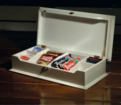 جعبه چوبی چای و دمنوش لوکس باکس کد۱۳۱