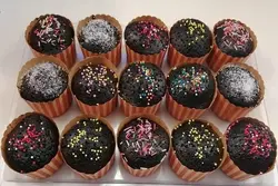 کاپ کیک شکلاتی خیس