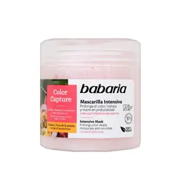 ماسک مو کاسه ای باباریا Babaria مدل Color Capture (گل قرمز) حجم 400 میلی لیتر