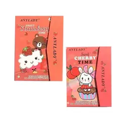 سایه هایلایتر کیفی انی لیدی ANYLADY مدل Swert time (توت فرنگی- گیلاس) وزن 56 گرم