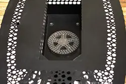 میزآتشدان دوحالته هیزمی گازی