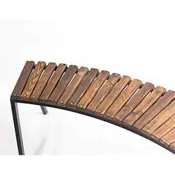 نیمکت گرد بدون پشتی