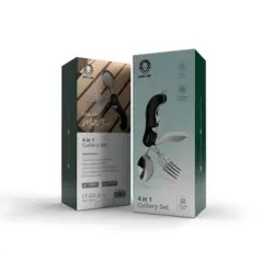 قاشق و چنگال کمپینگ گرین لاین مدل Cutlery Set
