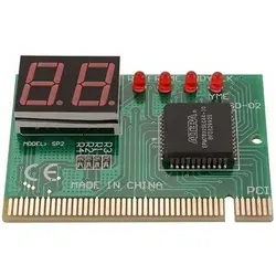 دیباگر مادربرد با 2 نمایشگر ا SP2 PCI Motherboard Debugger کد 2043