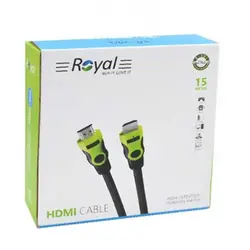 کابل HDMI 1.4 کنفی رویال طول 15 متر کد 6651