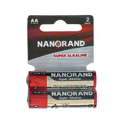 باتری قلمی سوپرآلکالاین کارتی 2 عددی NANGRAND مدل LR6 کد 6665