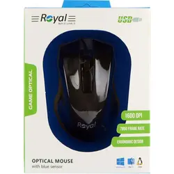 ماوس با سیم رویال مدل R-M754 ا Royal R-M754 wired mouse کد 6634
