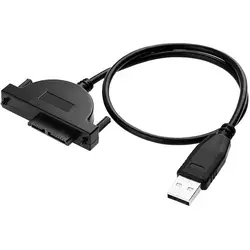 کابل تبدیل Sata دی وی دی رایتر لپ تاپ به USB کایزر کد 4627