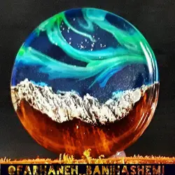 قالب سیلیکونی رزین چوب در سه مدل گرد ، بیضی و مستطیل
