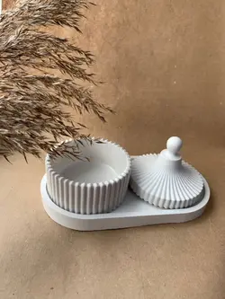 قالب سیلیکونی قندان شیاردار