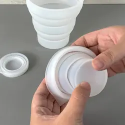 سه سایز بشر سیلیکونی