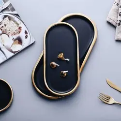 قالب سینی بیضی لبه دار سه سایز