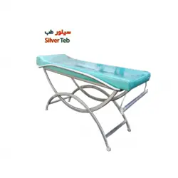 تخت معاینه لوکس پایه هلالی ا Luxury examination bed