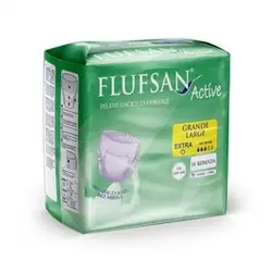 پوشک شورتی ایتالیایی بزرگسال فلوفسان flufsun سایز لارج