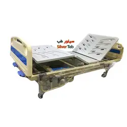 تخت مکانیکی سه شکن مدل ABS با قابلیت تنظیم ارتفاع مدل HB-MECH-005