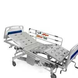 تخت مکانیکی سه شکن مدل ABS با قابلیت تنظیم ارتفاع مدل HB-MECH-005
