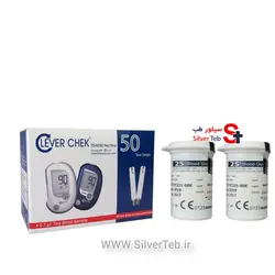نوار تست قند خون کلور چک (Clever Check) 50 عددی